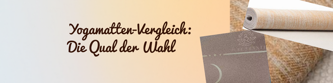 Welche Yogamatte ist die richtige für mich? Kork, Jute und Naturkautschuk im Vergleich