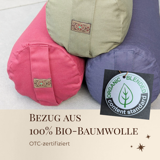 Starter-Set: Yogabolster, Blöcke und Gurt