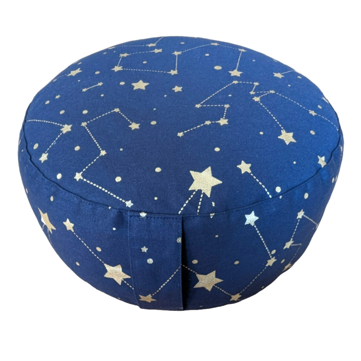 Meditationskissen Sternenhimmel | Bezug aus 100% Bio-Baumwolle | Gefüllt mit natürlicher Buchweizenspreu