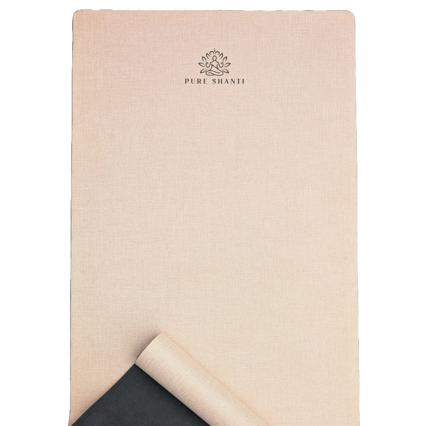 Yogamatte aus Jute Fein | 100% Naturmaterial | Unterseite aus Naturkautschuk | Für Yin-Yoga und Meditation