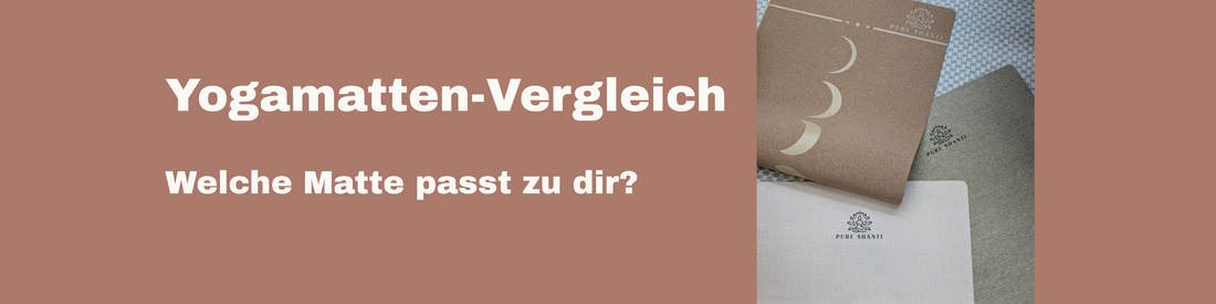 Welche Yogamatte ist die richtige für mich? Kork, Jute und Naturkautschuk im Vergleich